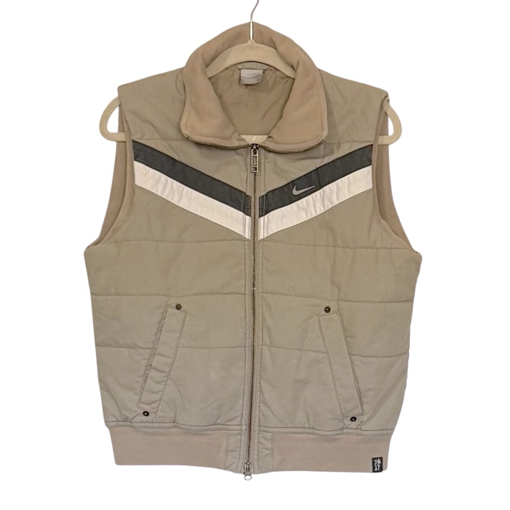 RARE Vintage Nike 00s Nike Padded Gilet Body Warmer Jacket Vest Size Large